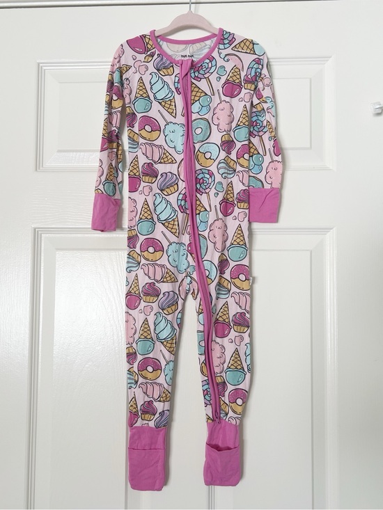 Little Sleepies Other - Little Sleepies Pink Sweet Treats Zippy 18-24 Months